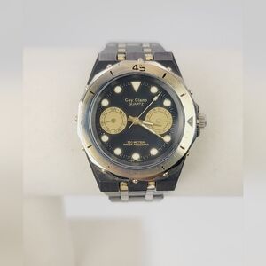 Gay Giano GH‑101 Two‑Tone Quartz Watch | Vintage Japan